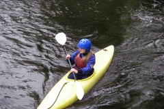 kayaker on fergus river